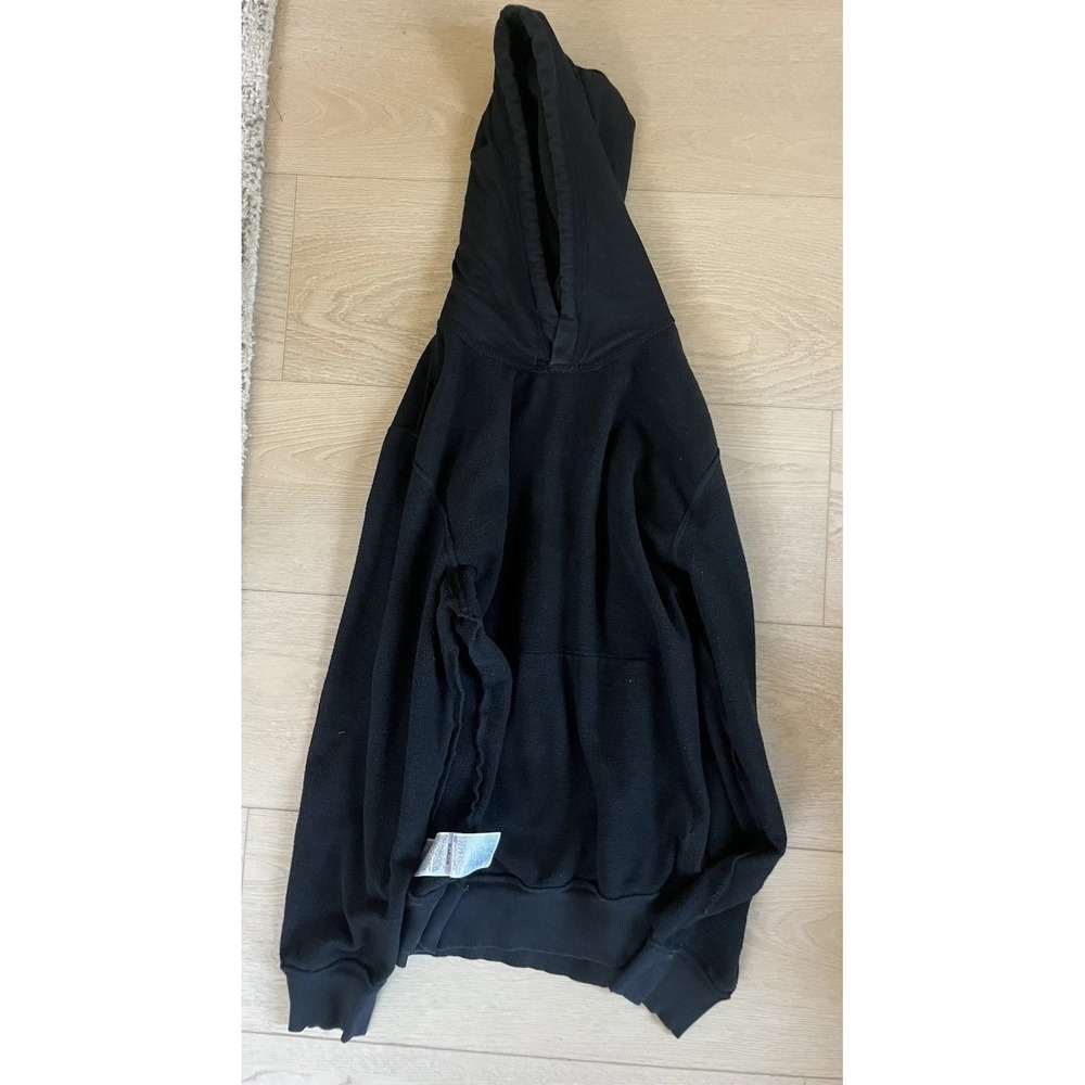 The North Face Hoodie Mens XL Black Pullover Sweatshirt Big Logo Long Sleeve - Picture 5 of 9